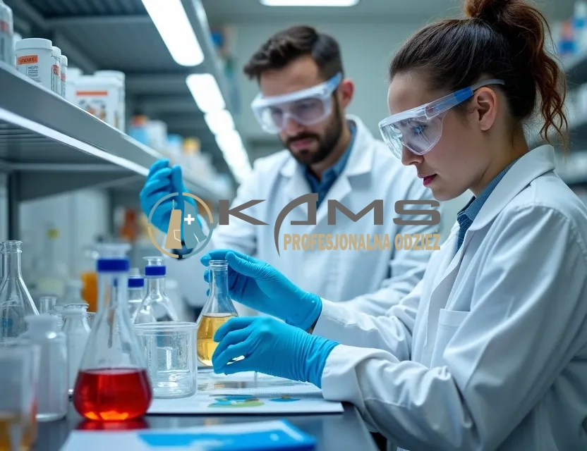 Ubrania laboratoryjne: Bezpieczna praca z chemią