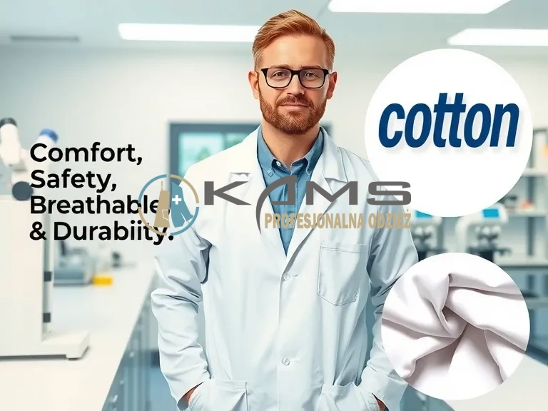 Bawełna w odzieży laboratoryjnej – komfort, bezpieczeństwo i trwałość materiału