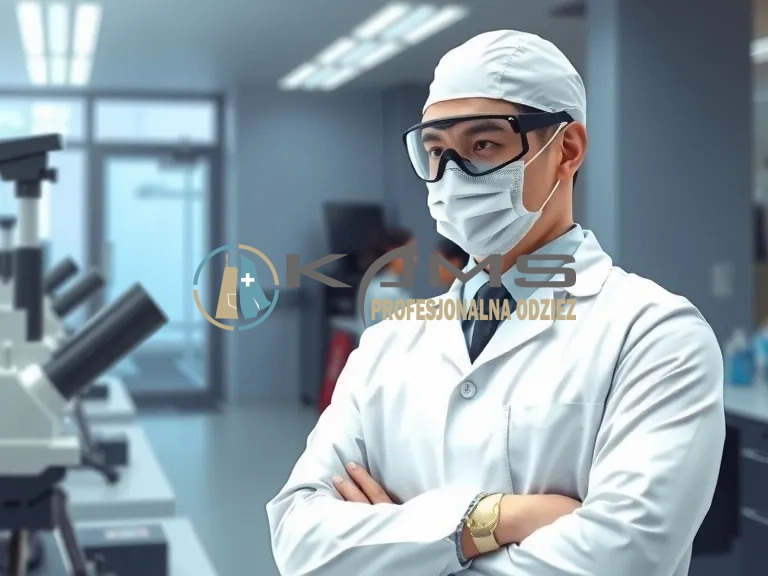 Odzież laboratoryjna – pełna ochrona zgodna z normami i komfortem użytkowania