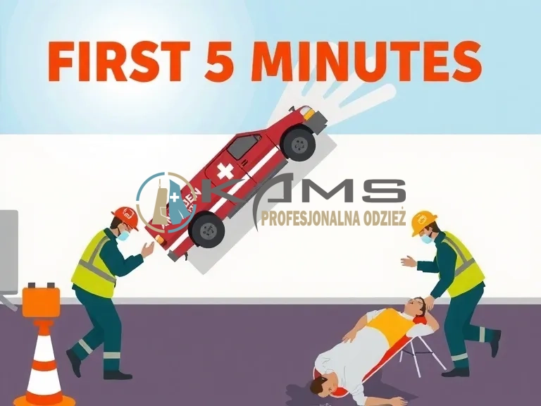 Pierwsze 5 minut po wypadku w pracy – jak skutecznie reagować?
