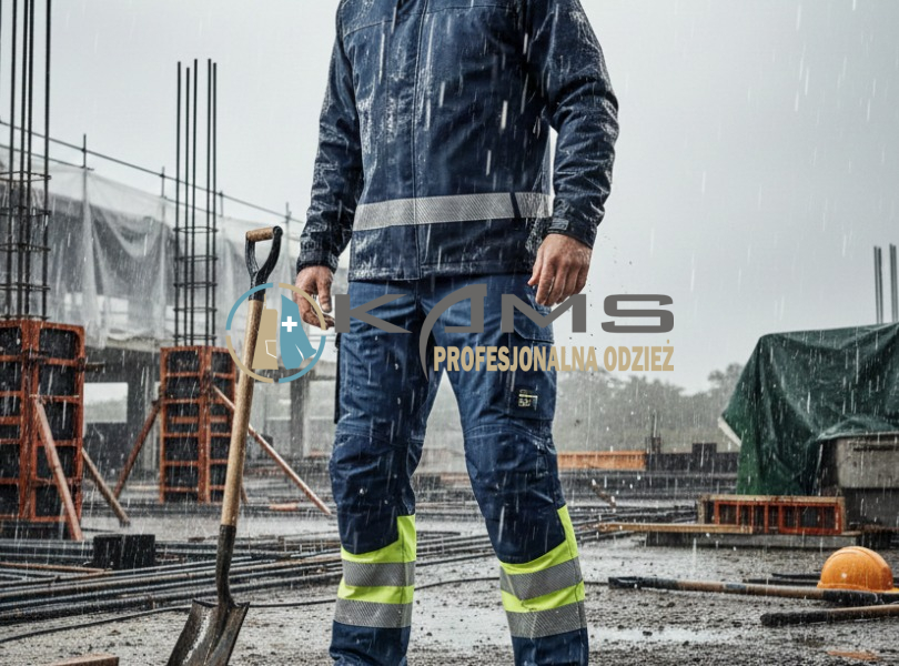 Spodnie robocze nieprzemakalne | wodoodporne | przeciwdeszczowe – ochrona przed żywiołami