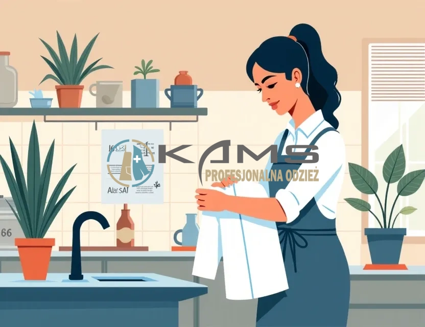 Jak zapobiec kurczeniu się bluz kucharskich po praniu?