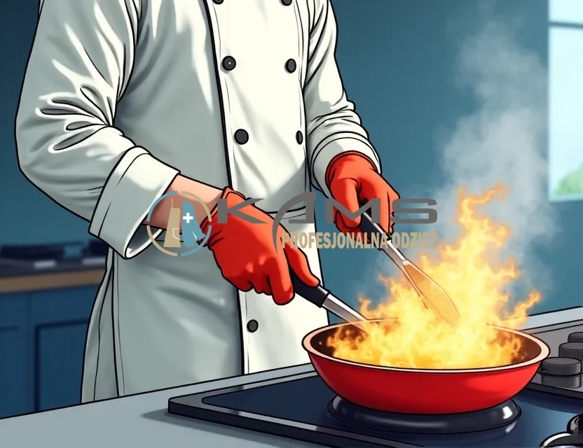 Jak odzież kucharska zwiększa bezpieczeństwo przy gorącym tłuszczu?