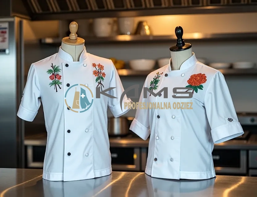 Jak wybrać personalizację odzieży kucharskiej – haft czy nadruk?